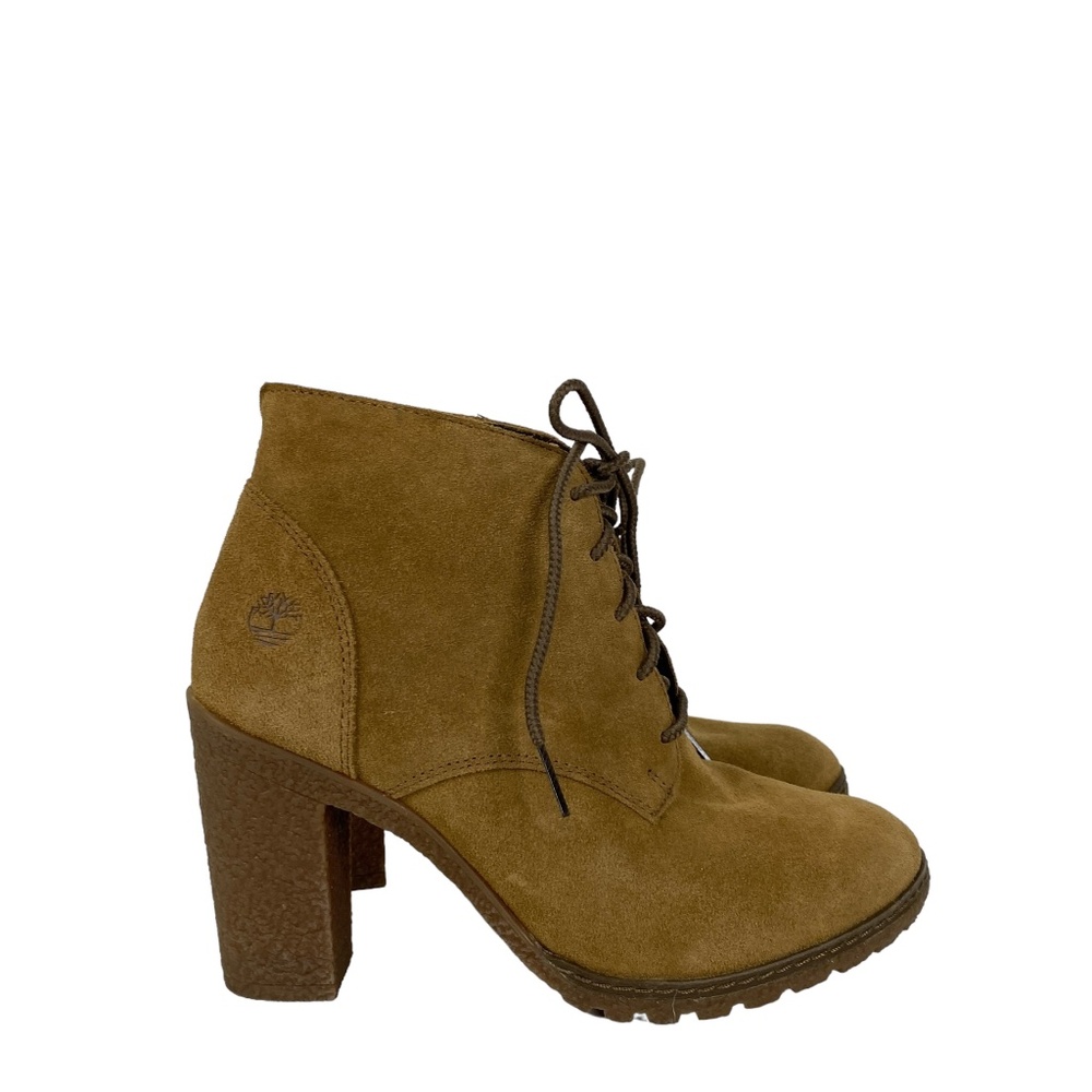 Timberland Tilston Heeled Chukka Boot Rust Brown Sz. 5.5